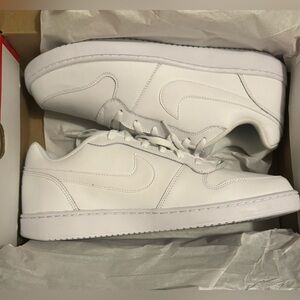 Nike Ebernon Low Men’s Size 13 Triple White New With Box
